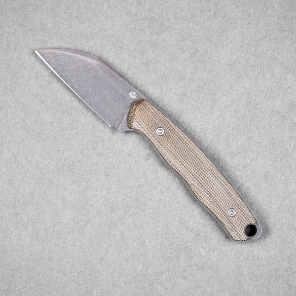 Pre - Order: URBAN Lagarto - Acid - Etched Magnacut & OD Green Micarta - URBAN EDC®
