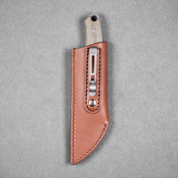 Pre - Order: URBAN Lagarto - Acid - Etched Magnacut & OD Green Micarta - URBAN EDC®