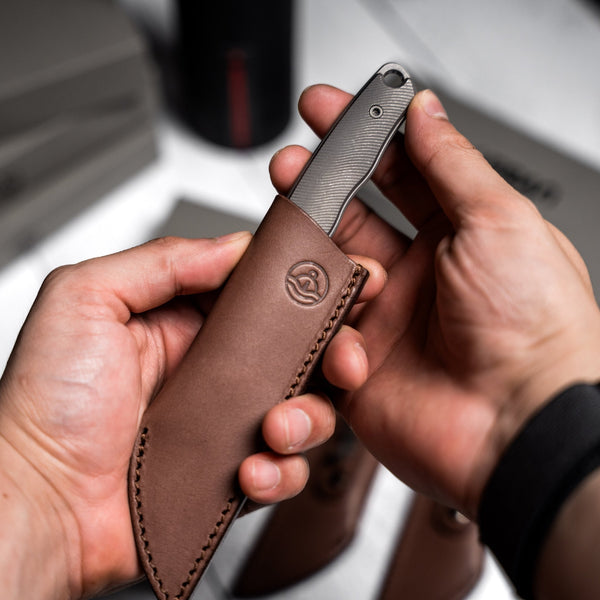 Pre - Order: URBAN Lagarto - Darkwashed Magnacut & Darkwashed Titanium w/ Micro Milling - URBAN EDC®