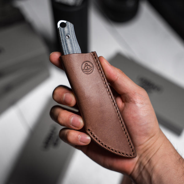 Pre - Order: URBAN Lagarto - Two - Toned Magnacut & Denim Micarta - URBAN EDC®