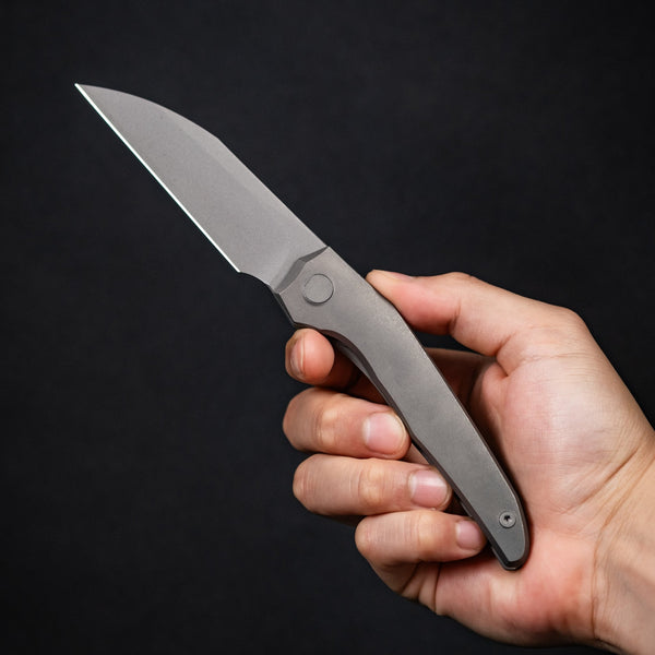 Pre - Order: URBAN Nitroglide - Darkwashed Magnacut w/ Darkwashed Titanium - URBAN EDC®