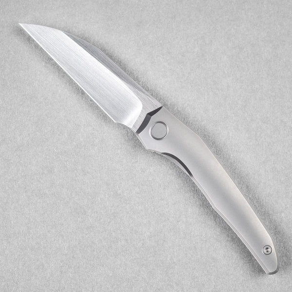 Pre - Order: URBAN Nitroglide - Hand - Rubbed Magnacut w/ Blasted Titanium - URBAN EDC®