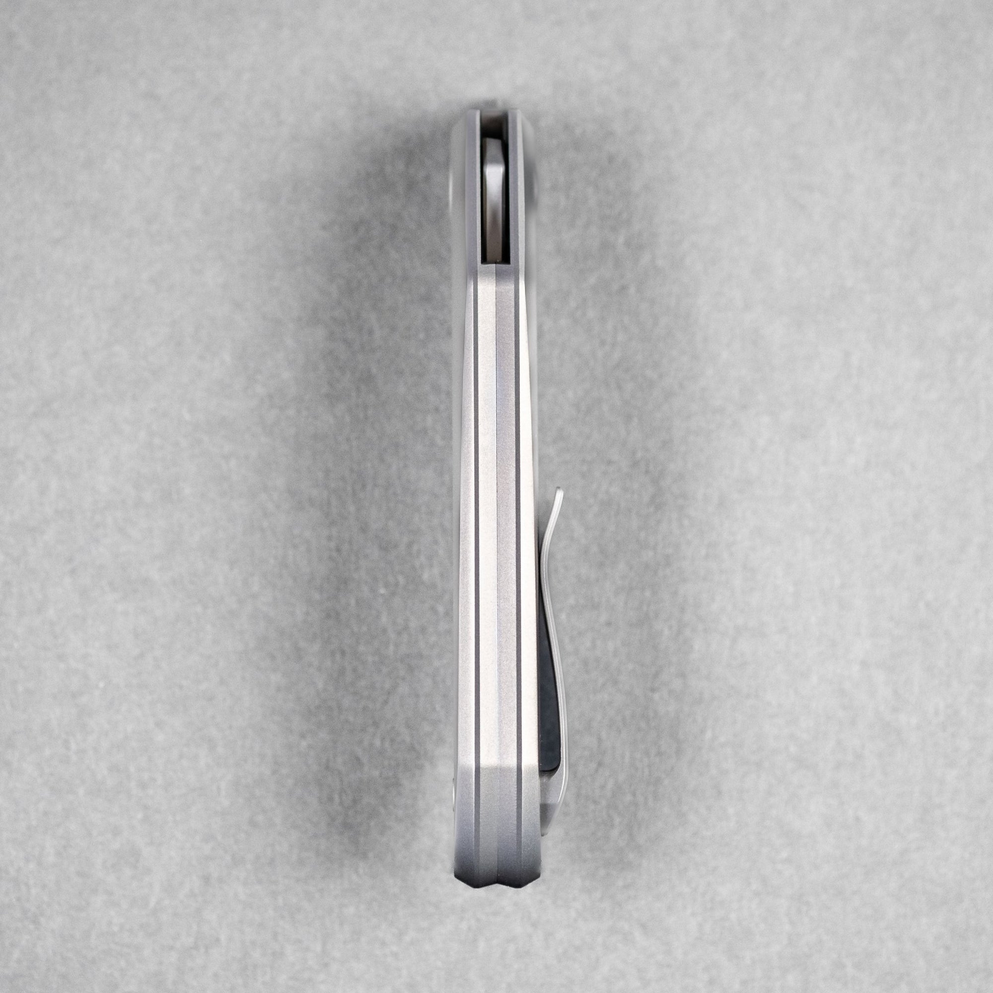 Pre - Order: URBAN Nitroglide - Hand - Rubbed Magnacut w/ Blasted Titanium - URBAN EDC®