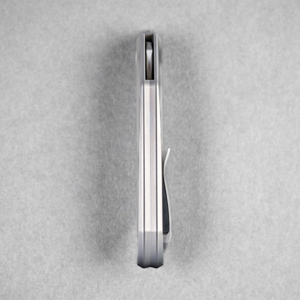 Pre - Order: URBAN Nitroglide - Hand - Rubbed Magnacut w/ Blasted Titanium - URBAN EDC®