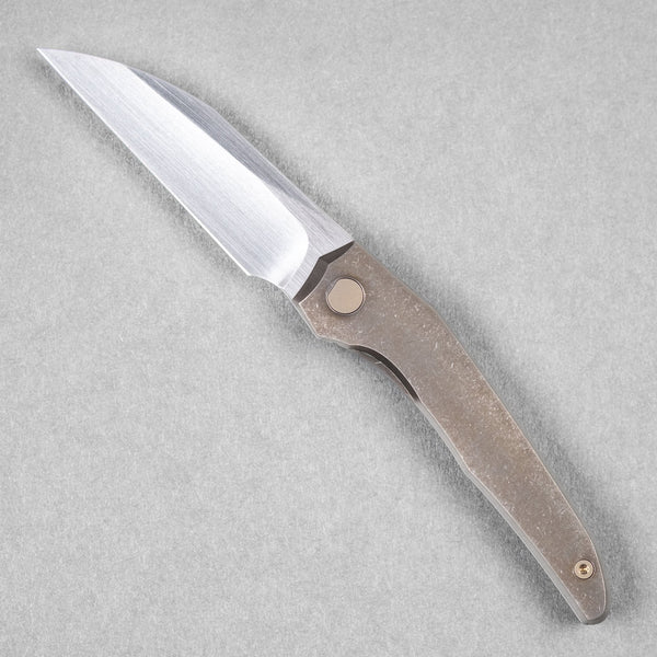 Pre - Order: URBAN Nitroglide - Hand - Rubbed Magnacut w/ Bronze Anodized Stonewash Titanium (Pre - Order Exclusive) - URBAN EDC®