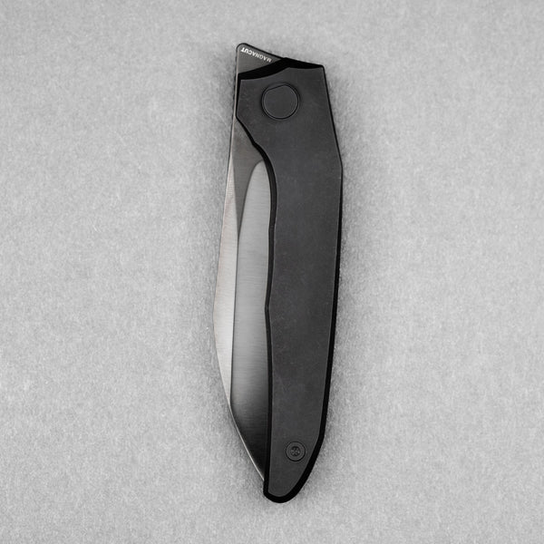 Pre - Order: URBAN Nitroglide - Polished DLC Magnacut w/ Blackwashed Titanium - URBAN EDC®