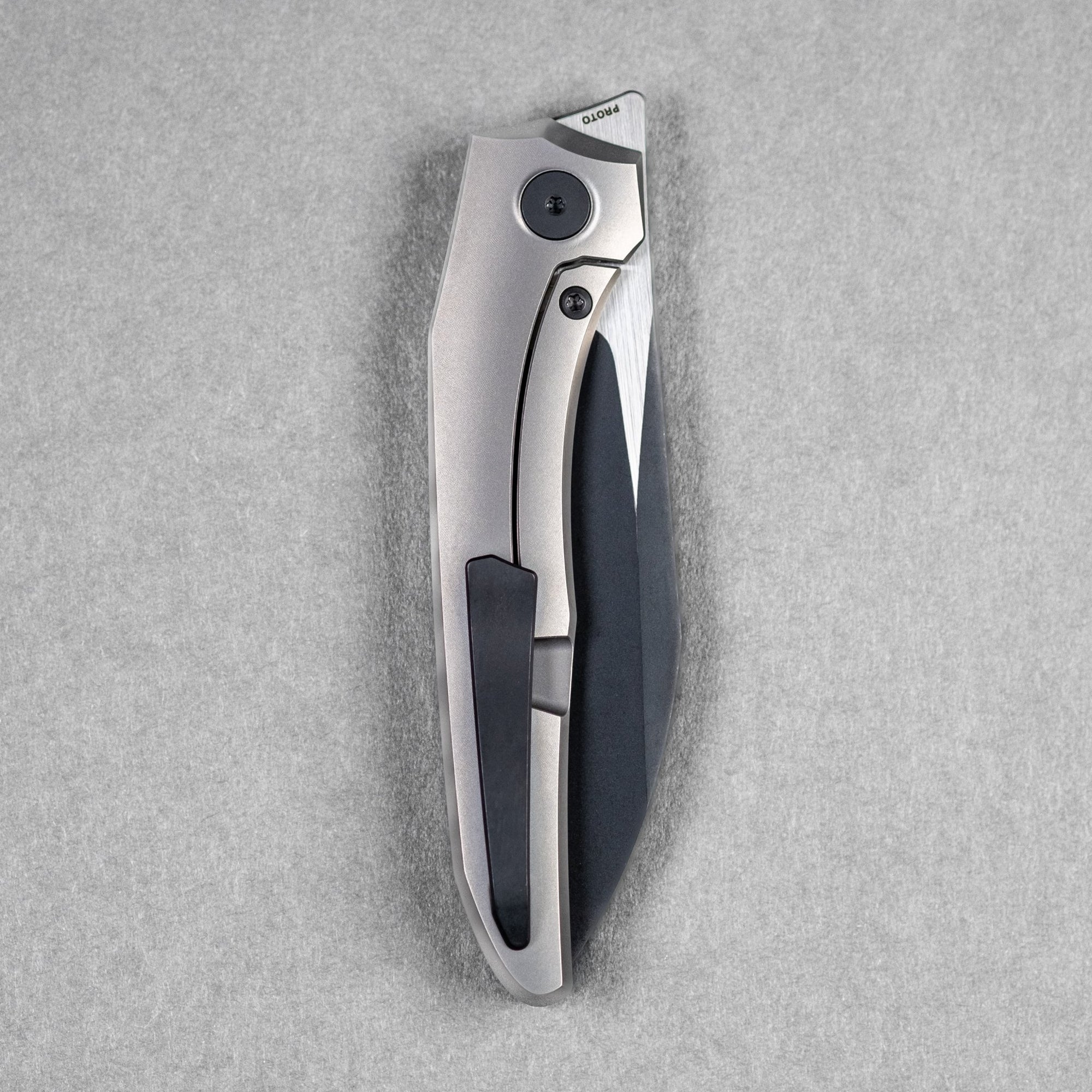 Pre - Order: URBAN Nitroglide - Two - Toned Magnacut w/ Blasted Titanium - URBAN EDC®