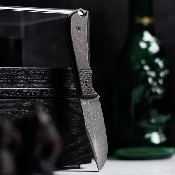 Pre-Order: URBAN Sea Dweller - Acid-Etched Vanax & Antiqued Bronze - URBAN EDC®