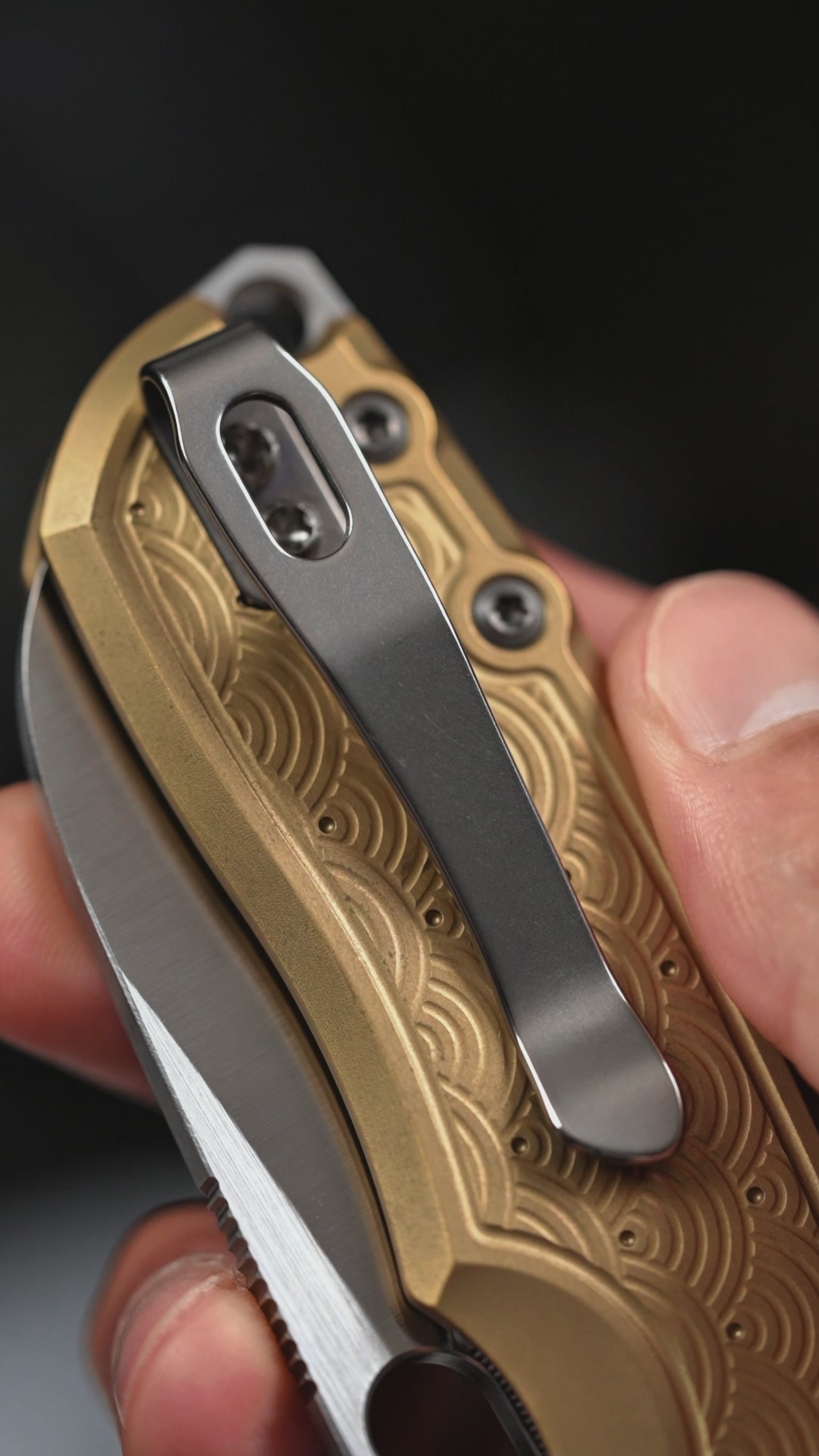 LynchNW URBAN F5.5 Pocket Clip - Titanium – URBAN EDC®