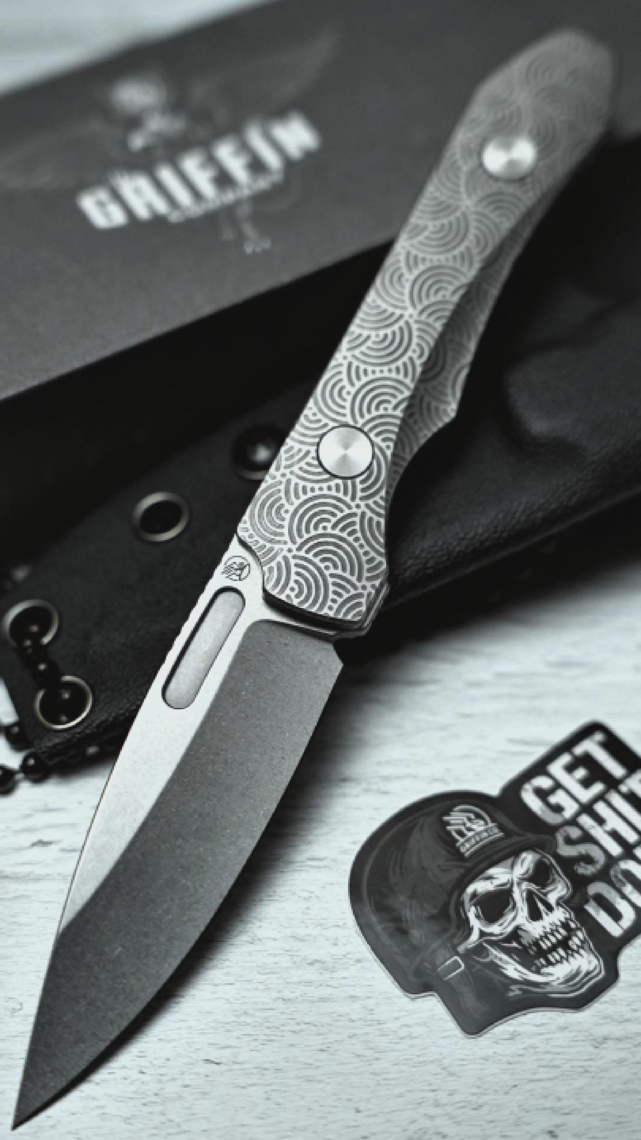 Griffin Co x URBAN X-Series EDC Fixie - Stonewashed Ti Chaos