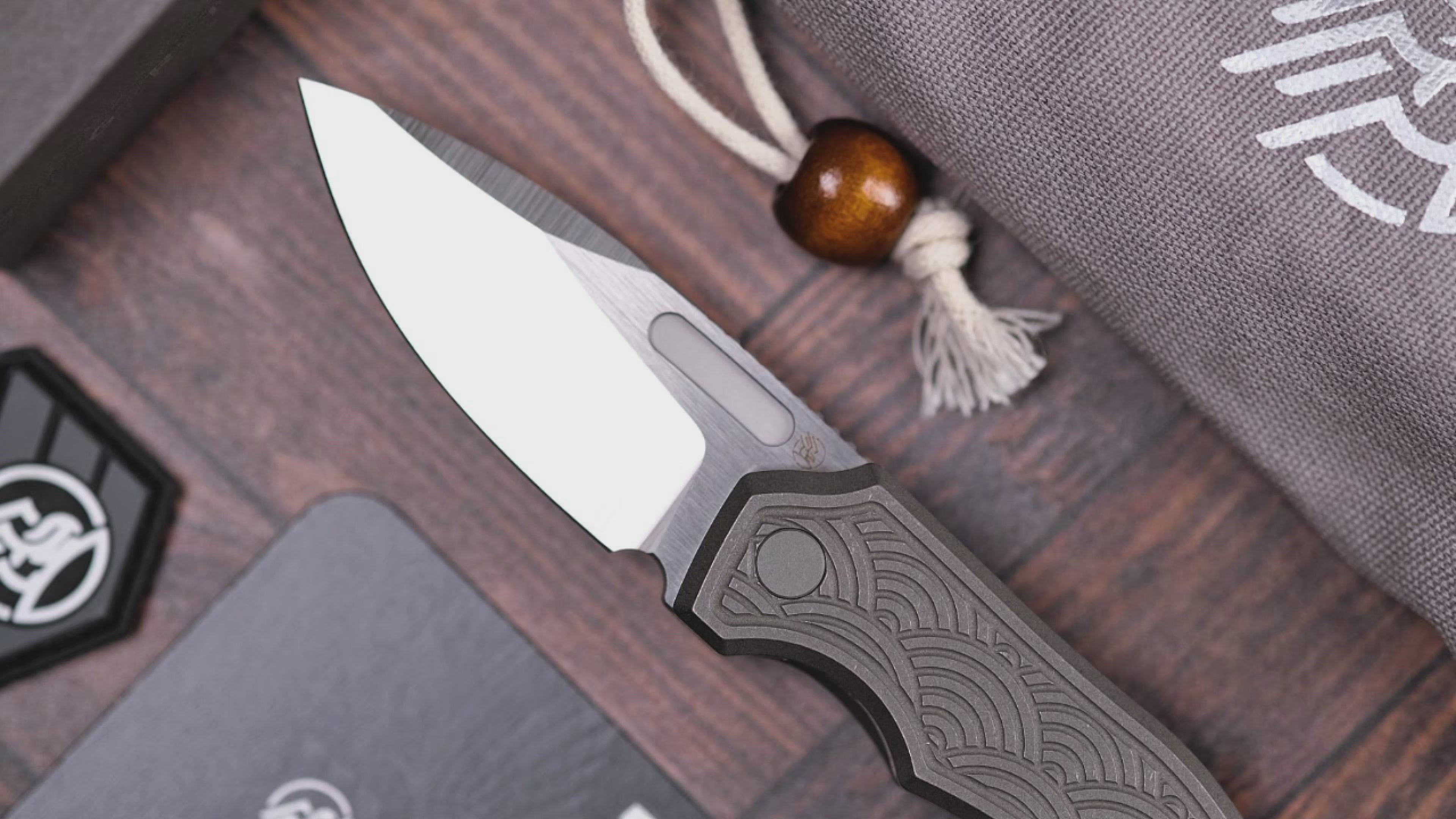 Griffin Co. x URBAN Scout F2 - Dark Stonewash Titanium Seigaiha