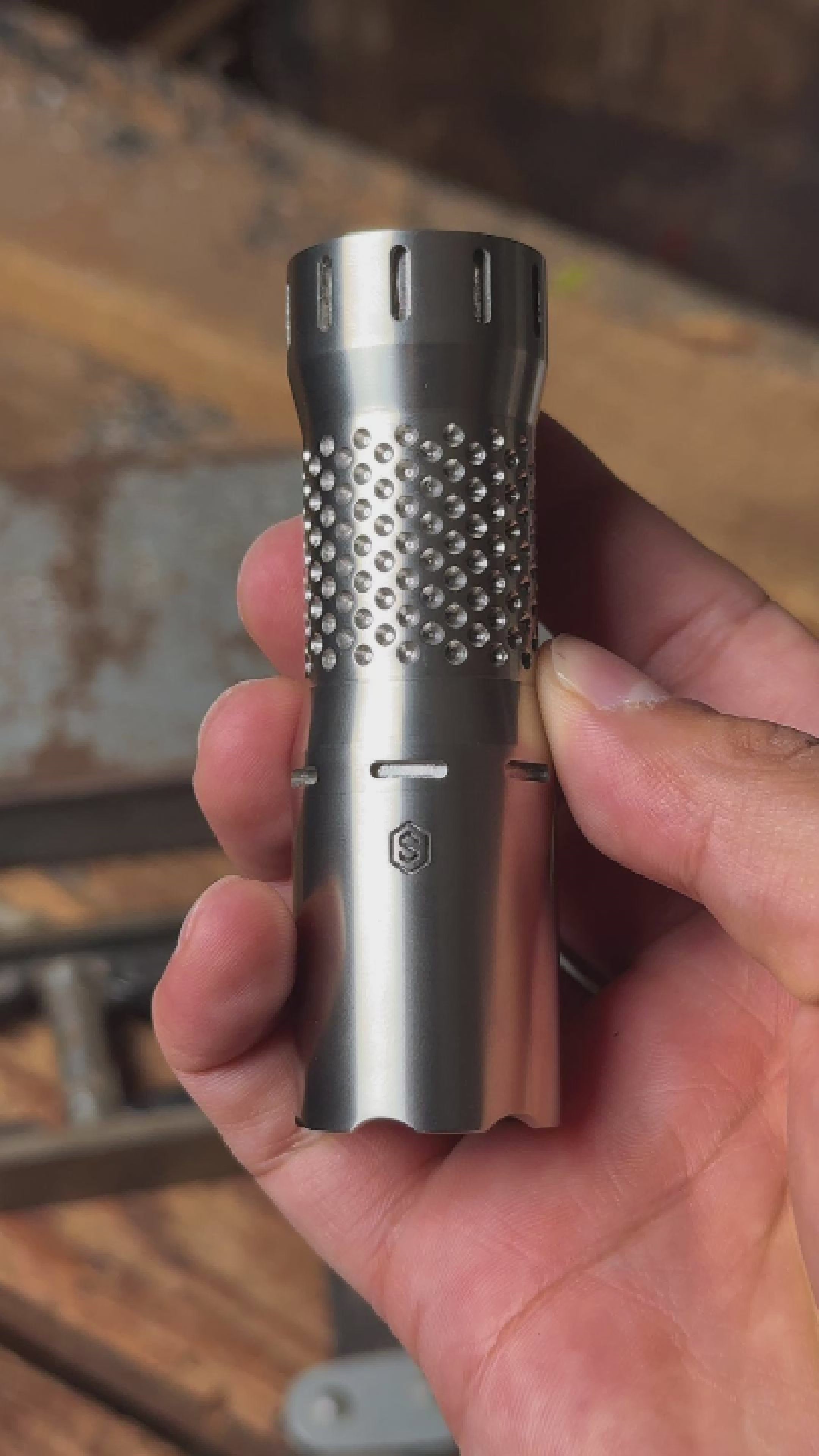 Sinner Customs 18350 RM - Titanium | EDC Flashlight | Urban EDC