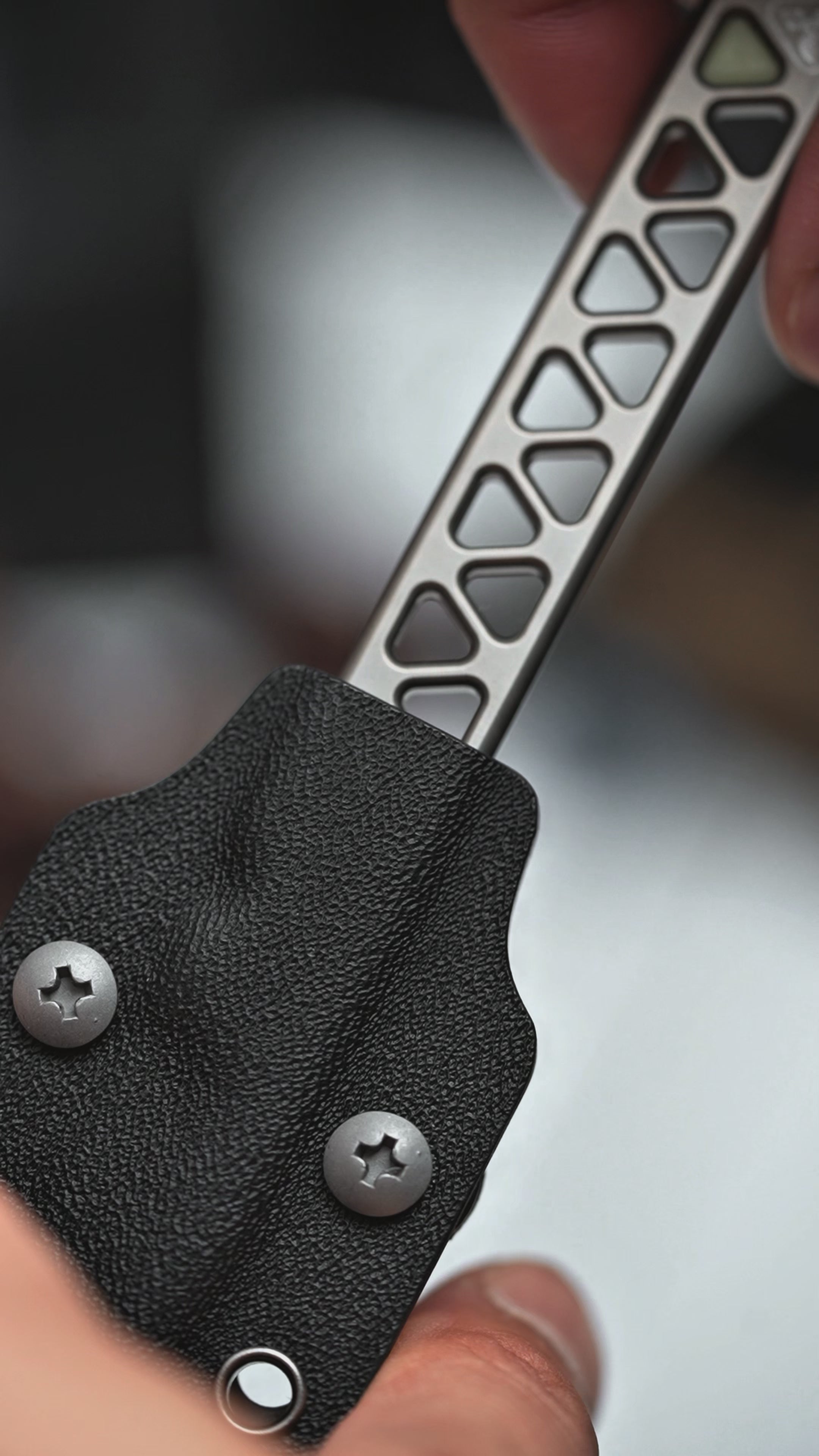 AuCon X URBAN Backcountry Scalpel V3 - Beadblasted CPM20CV – URBAN