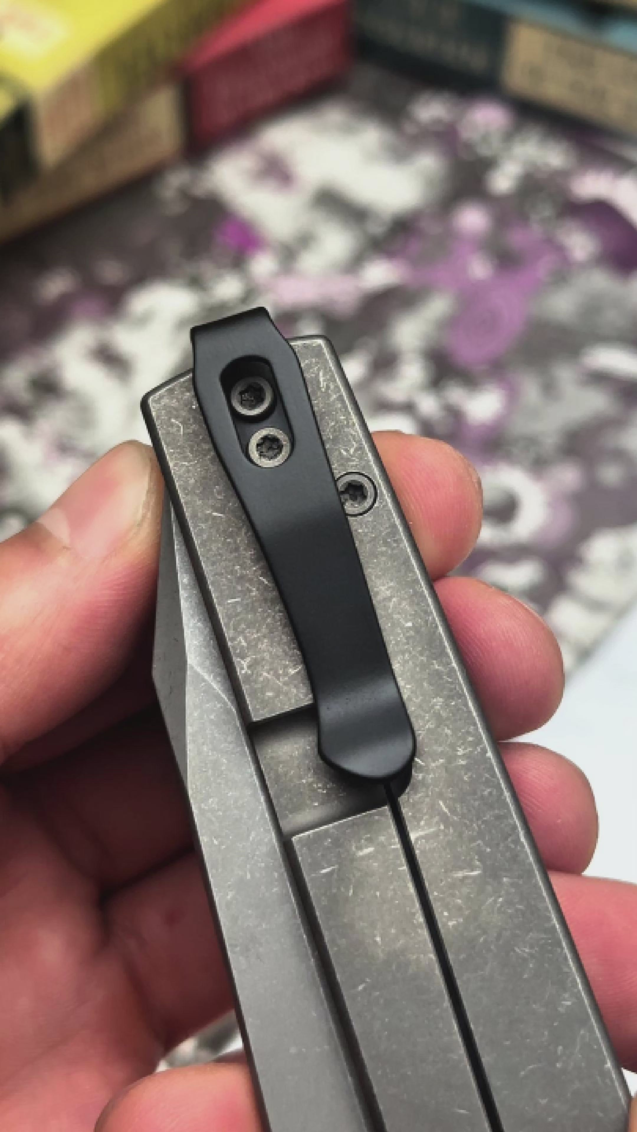LynchNW URBAN Miso Titanium Pocket Clip – URBAN EDC®