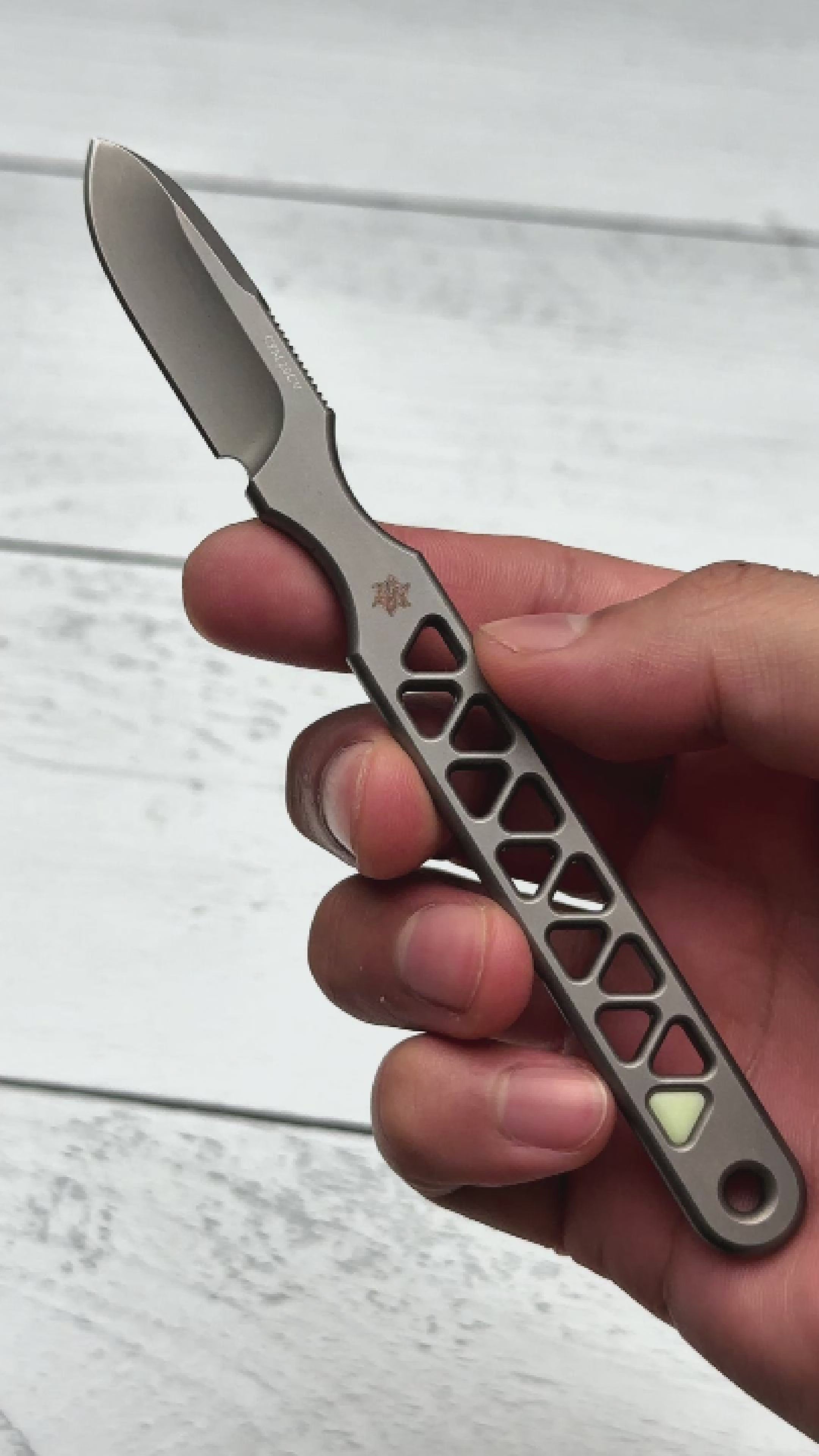 AuCon x URBAN Backcountry Scalpel V3 - Stonewashed CPM20CV – URBAN