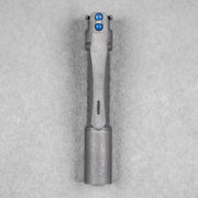 Reylight x URBAN Pineapple Mini Flashlight - Stonewashed Ti Chaos Seigaiha™ w/ Milled Ti Clip - URBAN EDC®