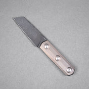 StraightLine Erny Fixie - Dark Stonewashed M390 & Bronze Ano Stonewashed Titanium - URBAN EDC®