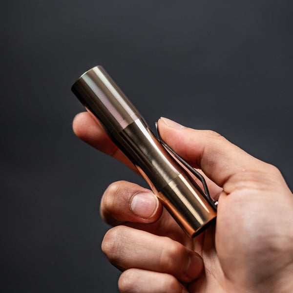 Tactile Turn Apollo Flashlight - Bronze - URBAN EDC®