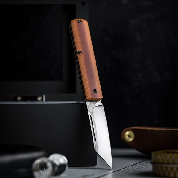 Tracy LaRock Higo - Jack - Natural Linen Micarta (Custom) - URBAN EDC®