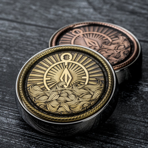 Umburry Armored Haptic Coin - URBAN Compass (Exclusive) - URBAN EDC®