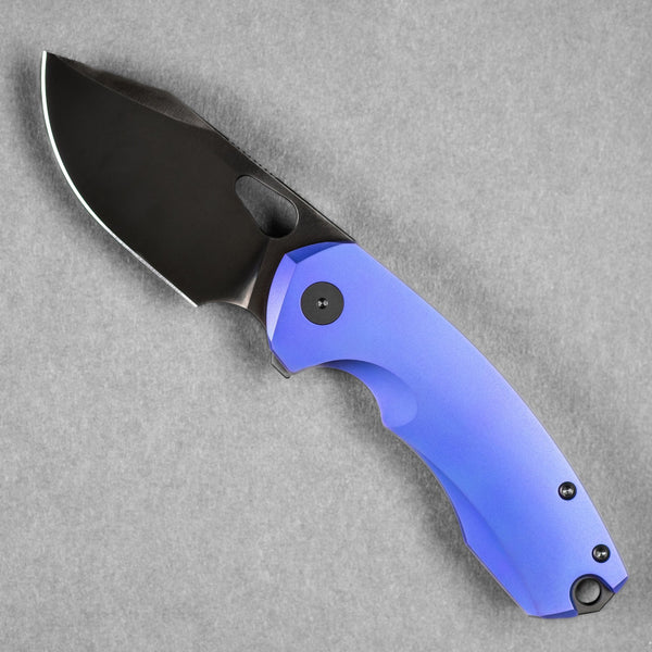 URBAN Becerro - Polished DLC Magnacut & Blurple Titanium - URBAN EDC®