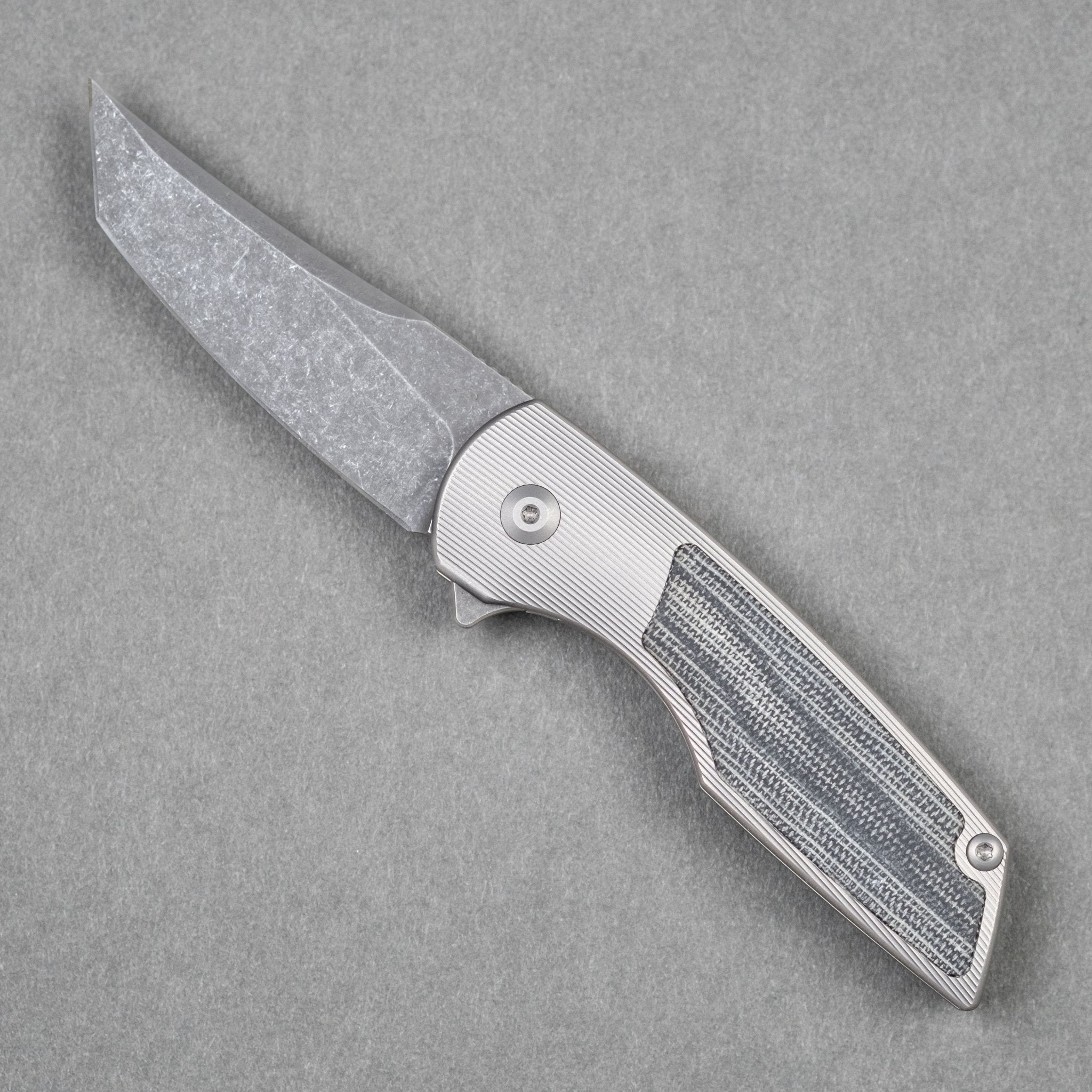 URBAN Delta - Black Micarta & Acid-Etched Finish (Limited Run