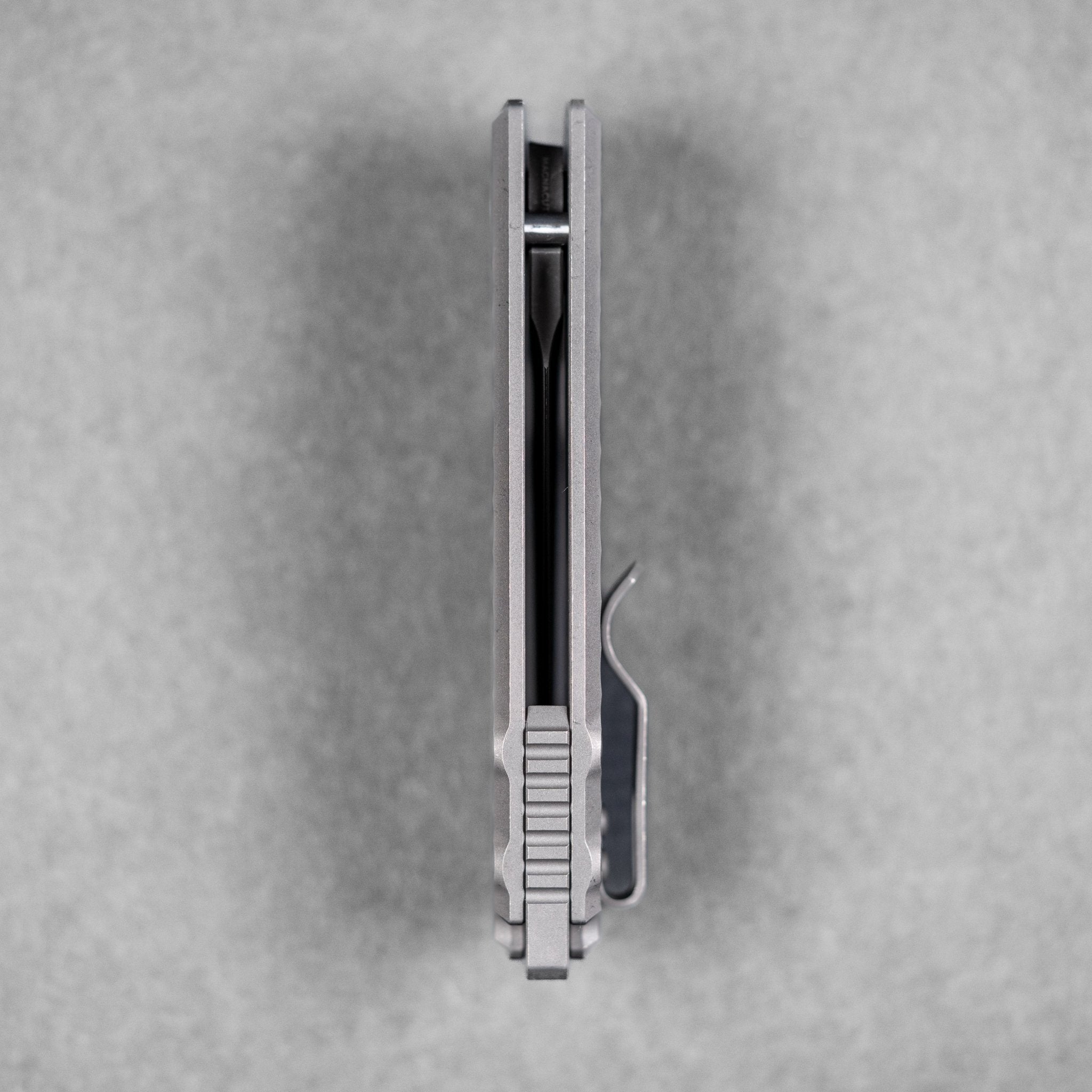 URBAN F5.5 - Acid-Etched Magnacut & Darkwashed Titanium w/ Jigged