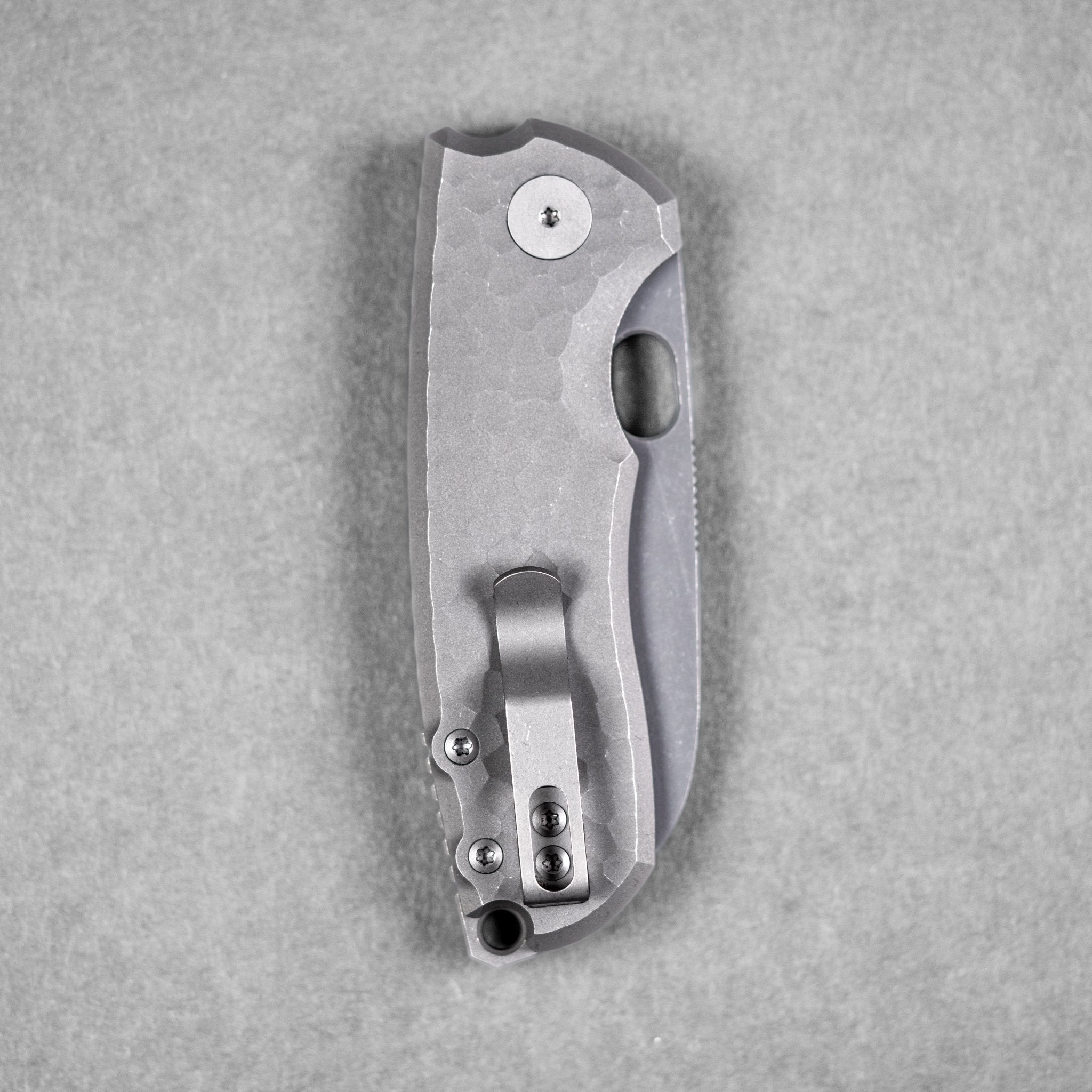 URBAN F5.5 - Acid-Etched Magnacut & Darkwashed Titanium w/ Jigged