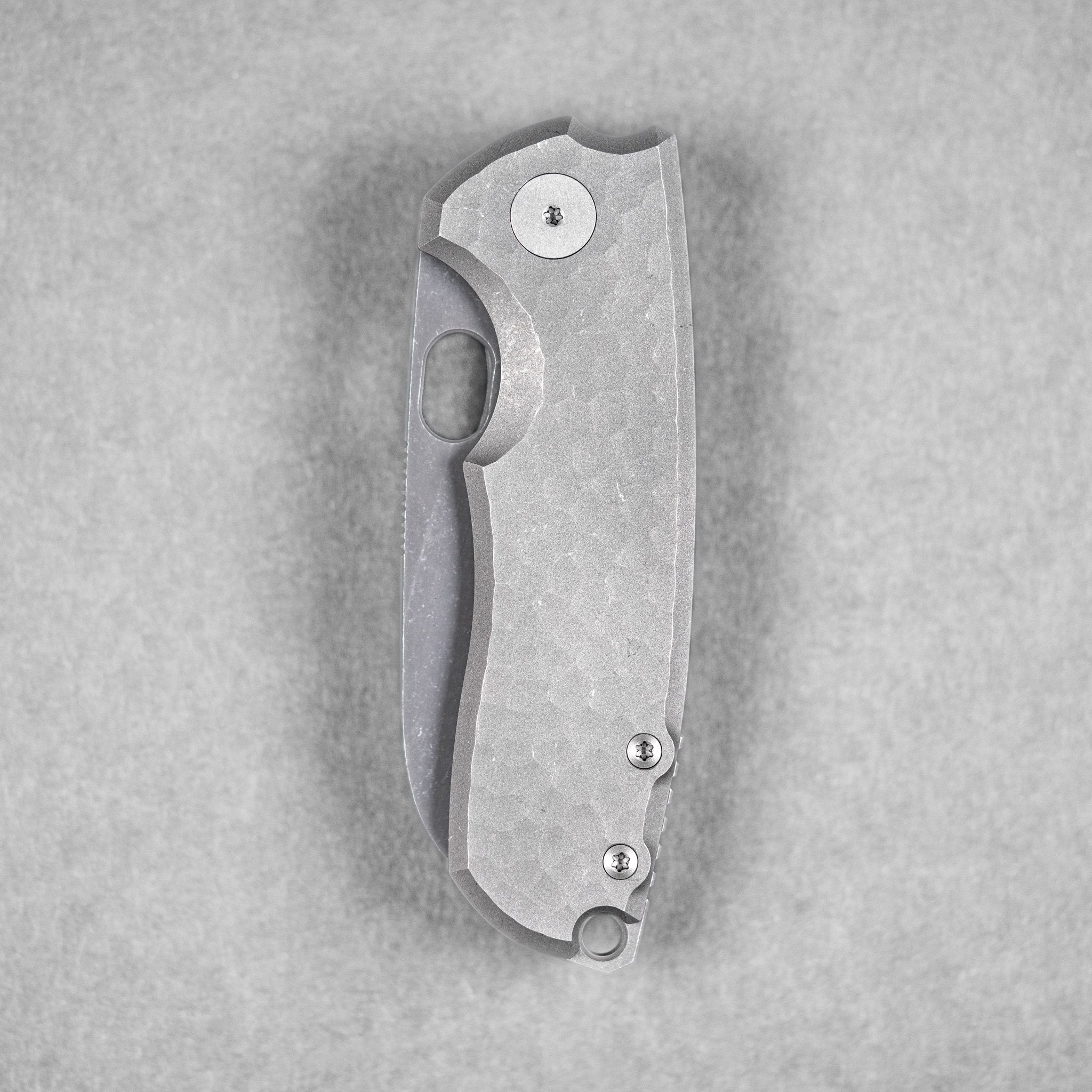 URBAN F5.5 - Acid-Etched Magnacut & Darkwashed Titanium w/ Jigged