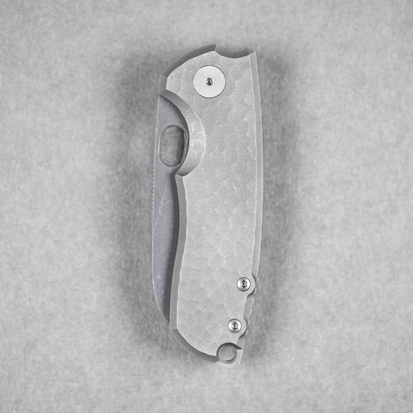 URBAN F5.5 - Acid - Etched Magnacut & Darkwashed Titanium w/ Jigged Pattern - URBAN EDC®