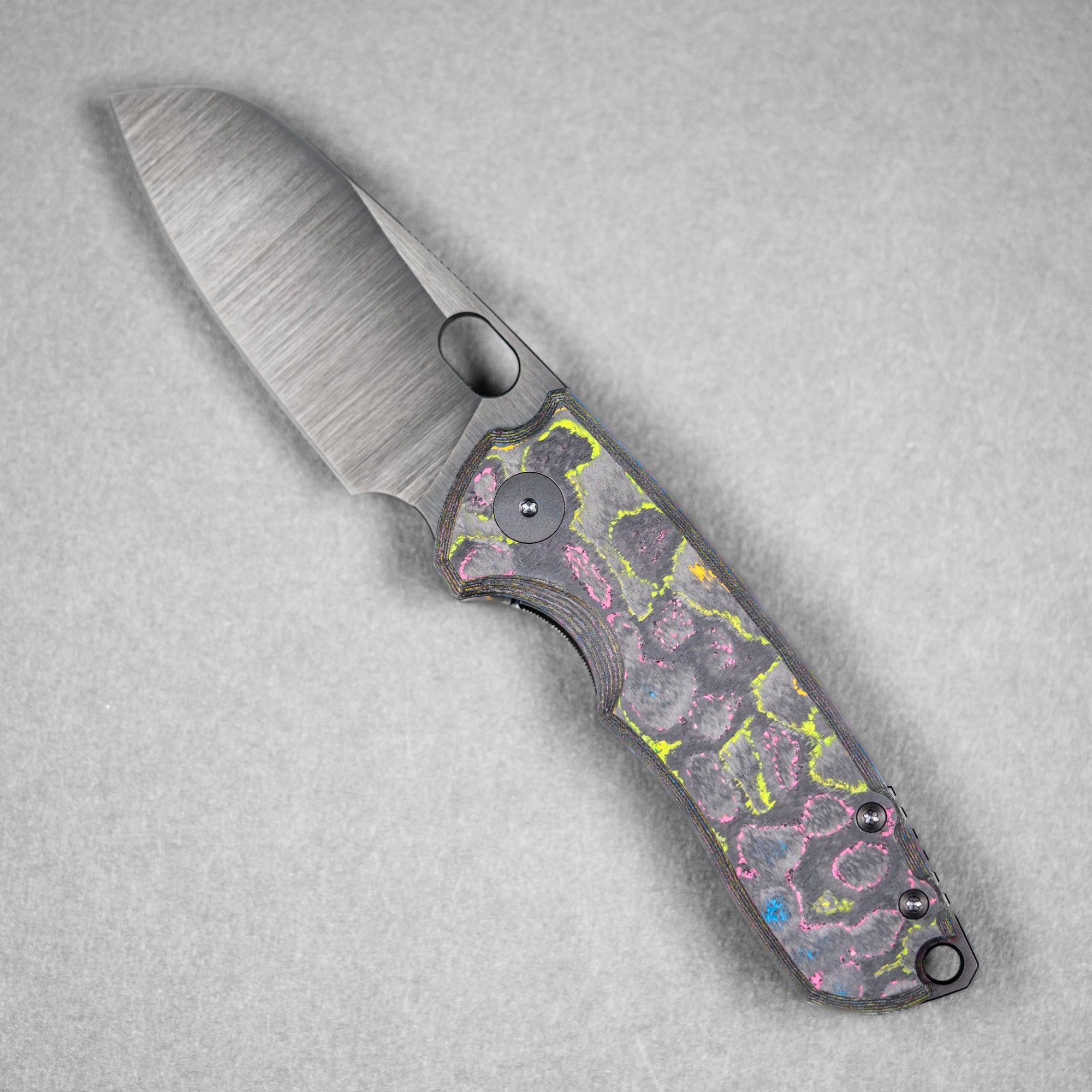 URBAN F5.5 - Belt Satin DLC Magnacut & 80s Camo Carbon - URBAN EDC®