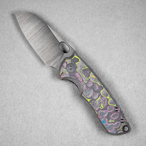 URBAN F5.5 - Belt Satin DLC Magnacut & 80s Camo Carbon – URBAN EDC®