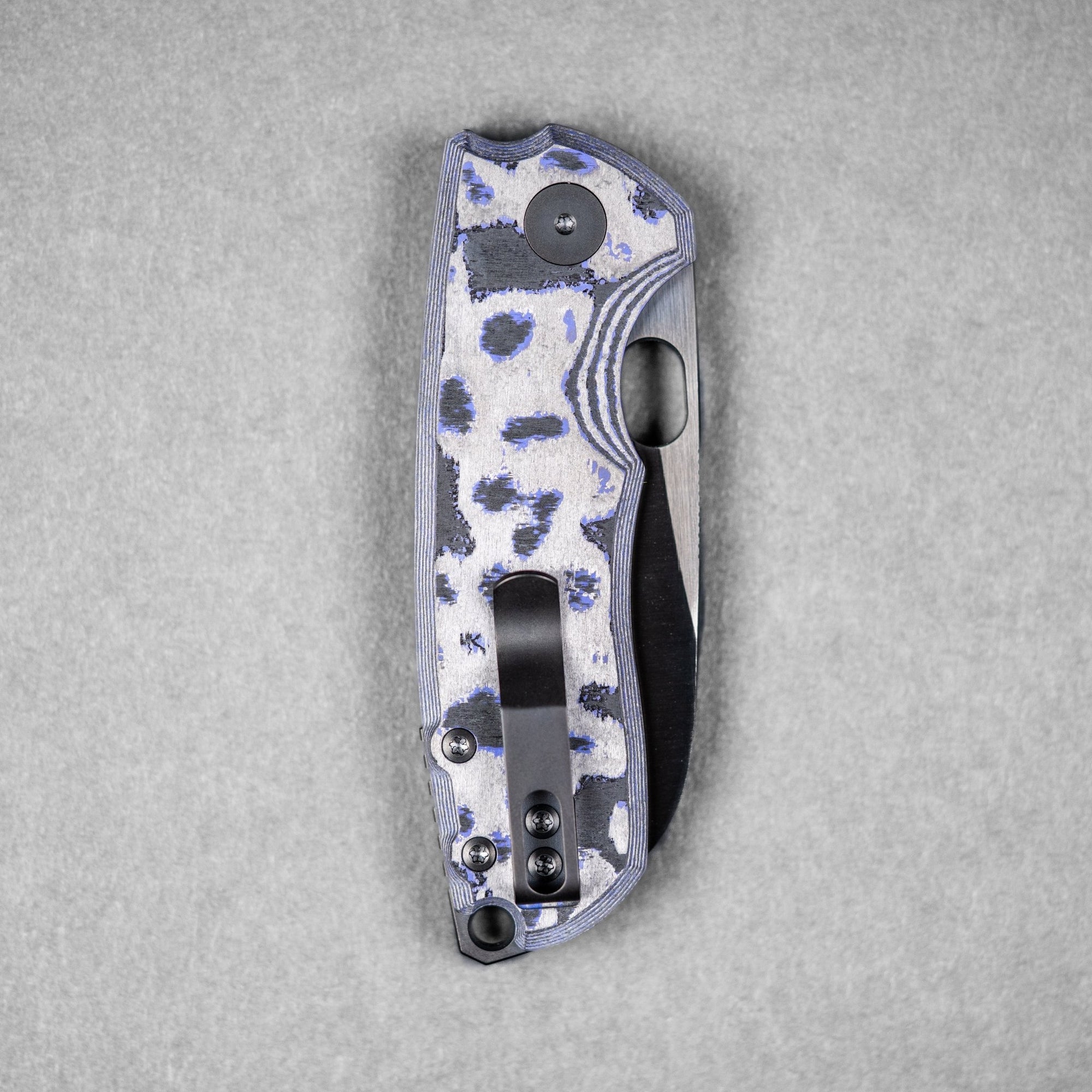 URBAN F5.5 - Belt Satin DLC Magnacut & Purple Flow Camo Carbon - URBAN EDC®