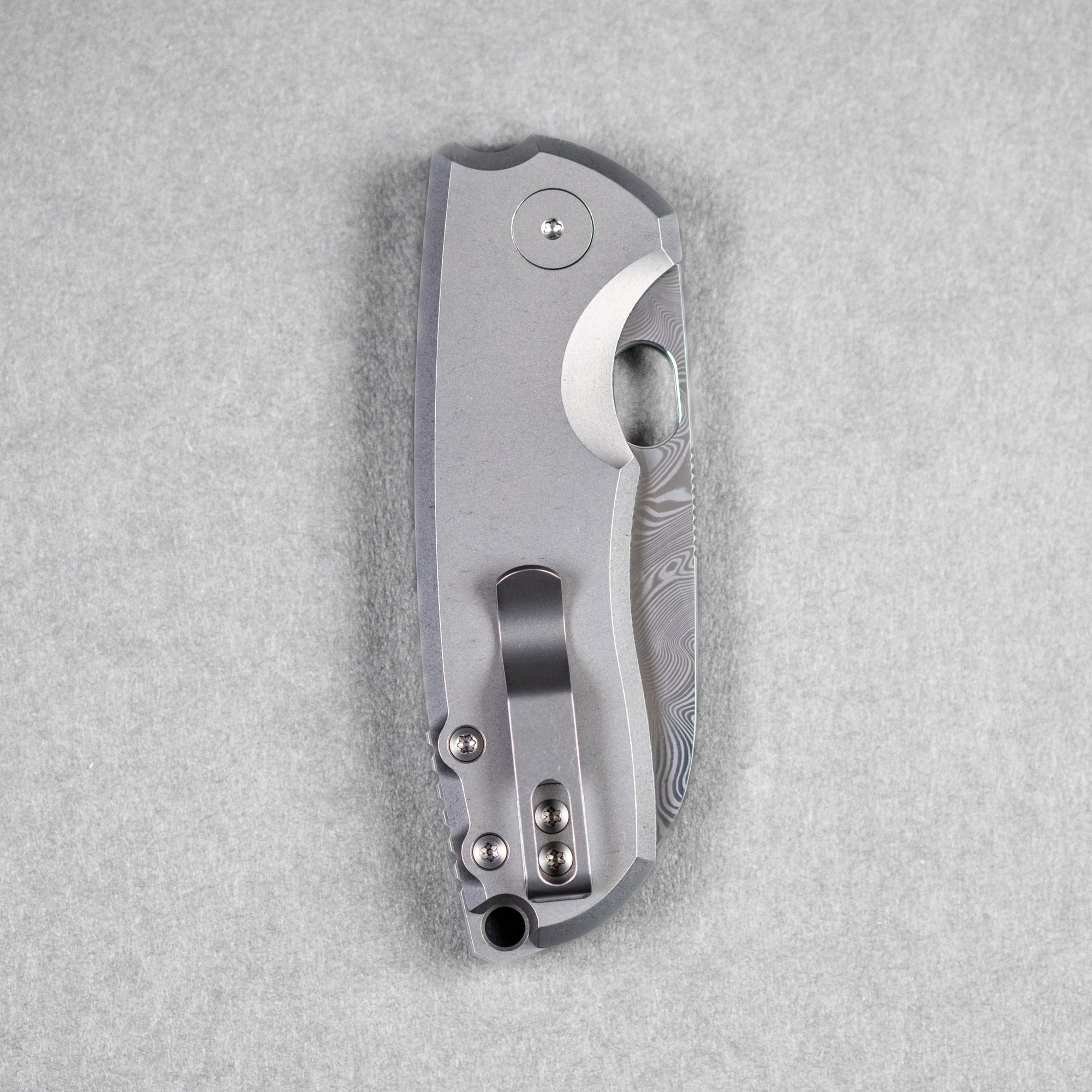 URBAN F5.5 - Bjorkman Twist Damasteel & Stonewashed Titanium - URBAN EDC®