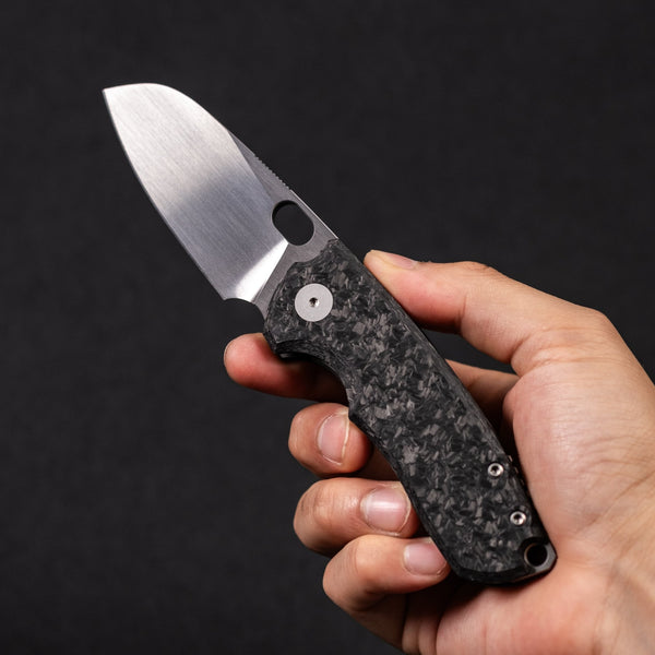URBAN F5.5 - Hand - Rubbed Magnacut & Marbled Carbon Fiber - URBAN EDC®