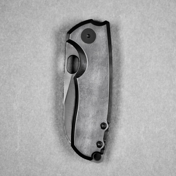 URBAN F5.5 - Polished Black DLC Magnacut & Polished Zirc w/ Zirc Backspacer - URBAN EDC®