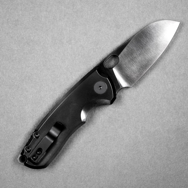 URBAN F5.5 - Polished Black DLC Magnacut & Polished Zirc w/ Zirc Backspacer - URBAN EDC®