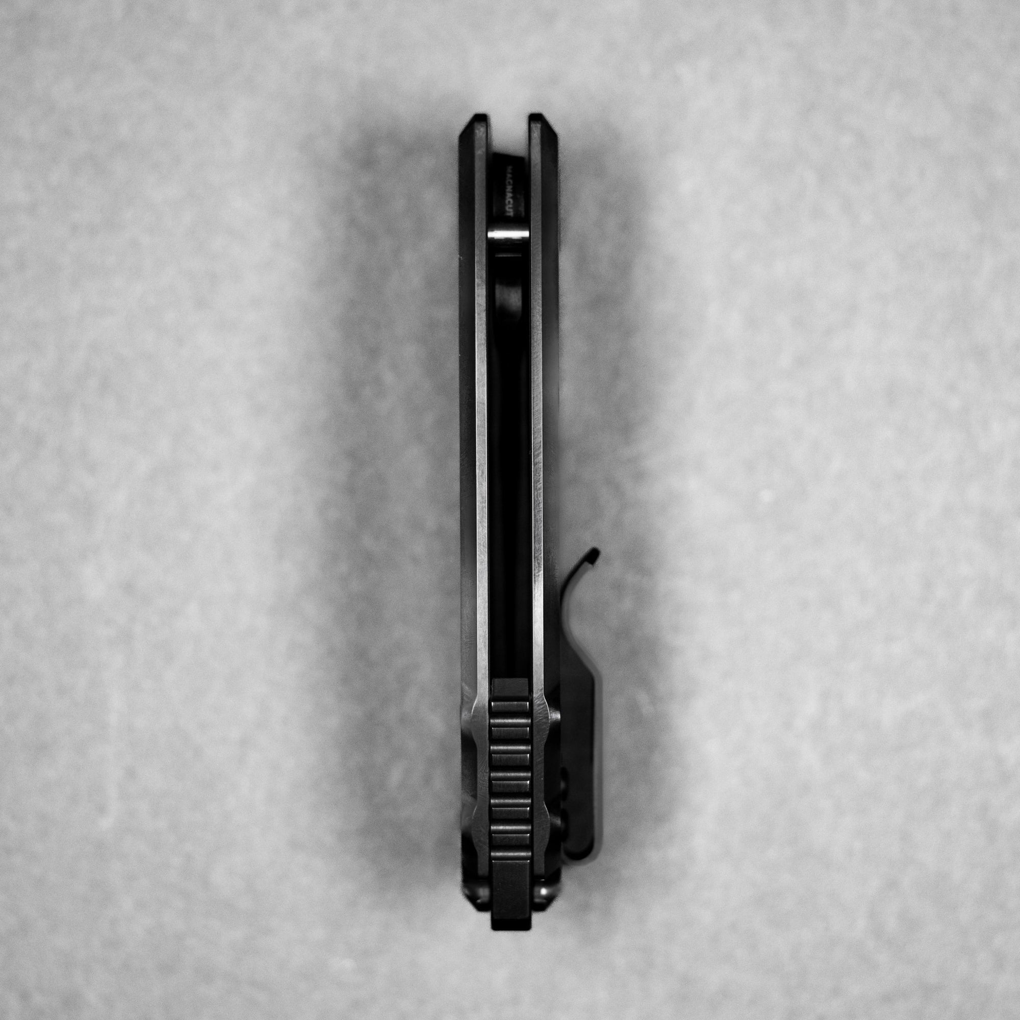 URBAN F5.5 - Polished Black DLC Magnacut & Polished Zirc w/ Zirc Backspacer - URBAN EDC®