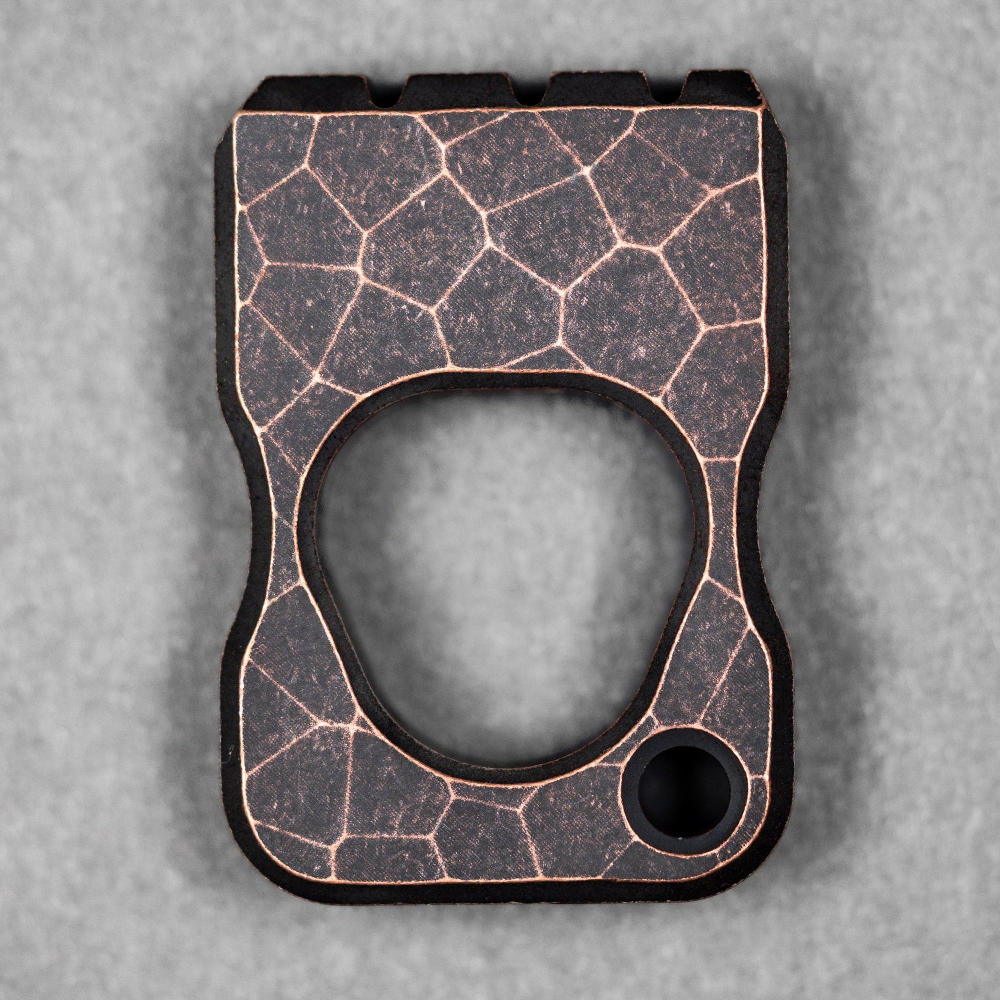 URBAN Fist Bump Bottle Opener - Antiqued Copper w/ Hammered Texture - URBAN EDC®