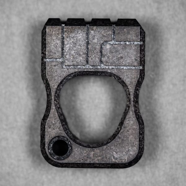 URBAN Fist Bump Bottle Opener - Black Crystal Titanium - URBAN EDC®