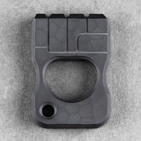 URBAN Fist Bump Bottle Opener - Blackwashed Titanium - URBAN EDC®