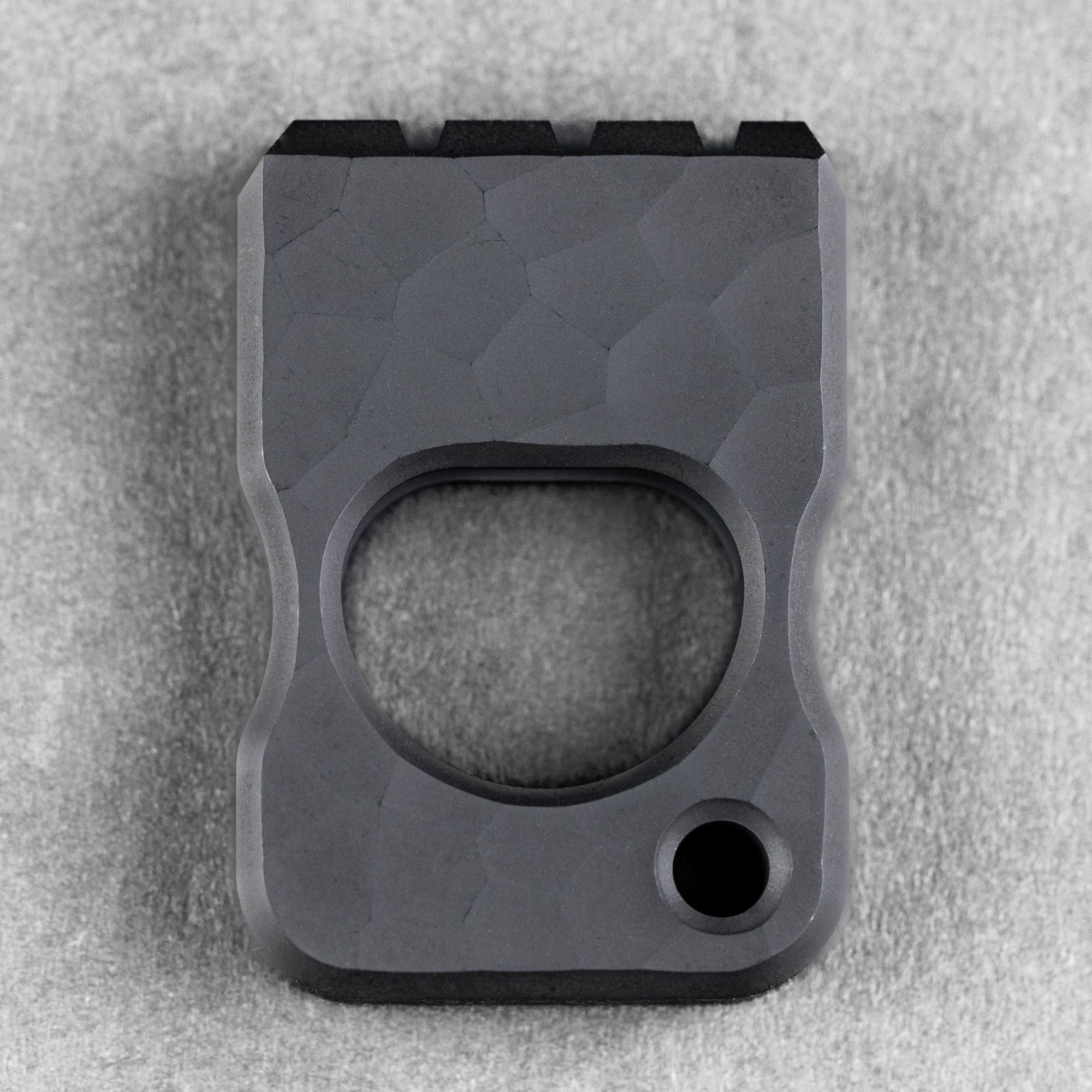 URBAN Fist Bump Bottle Opener - Blackwashed Titanium - URBAN EDC®