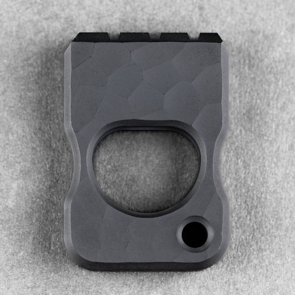 URBAN Fist Bump Bottle Opener - Blackwashed Titanium - URBAN EDC®