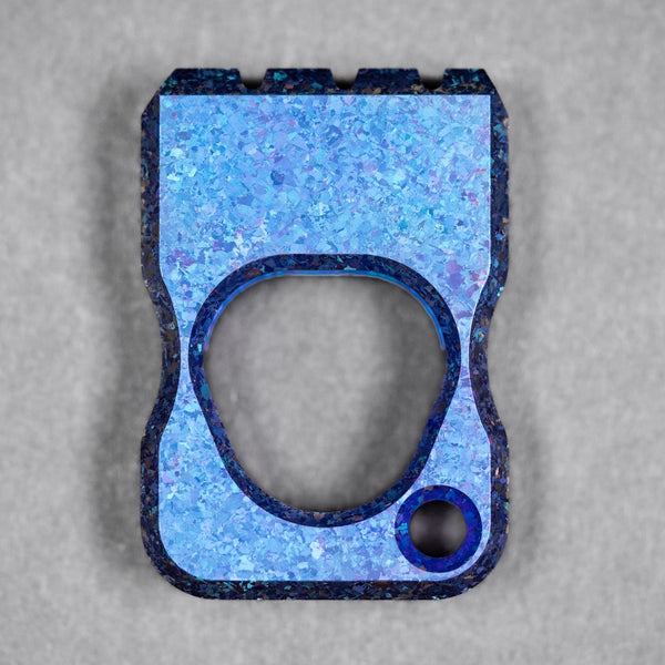 URBAN Fist Bump Bottle Opener - Blurple Crystal Titanium - URBAN EDC®