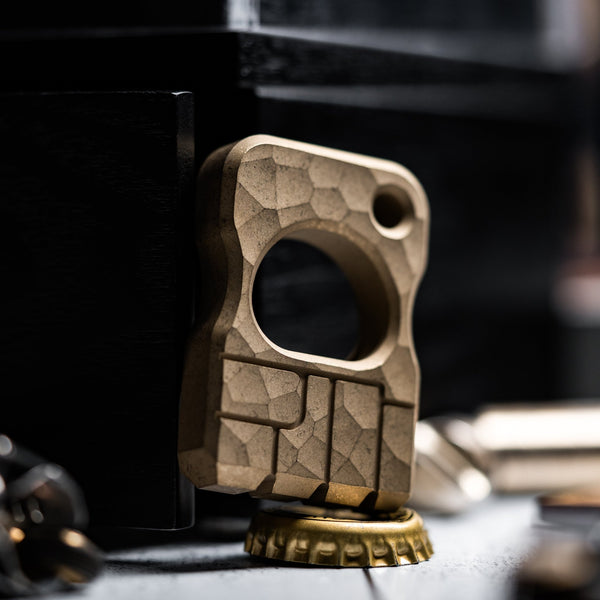 URBAN Fist Bump Bottle Opener - Darkwashed Brass - URBAN EDC®