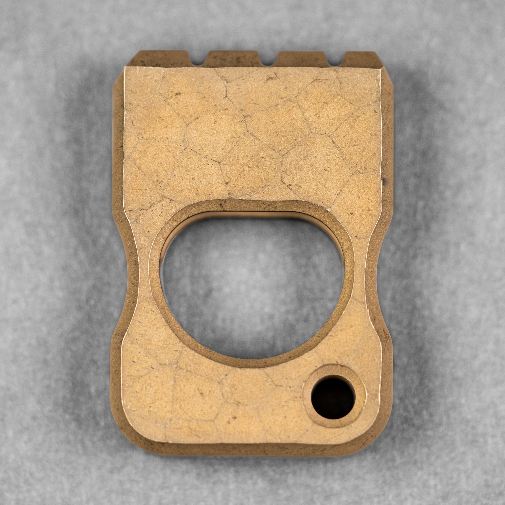 URBAN Fist Bump Bottle Opener - Darkwashed Brass - URBAN EDC®