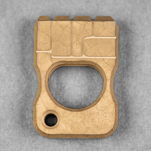 URBAN Fist Bump Bottle Opener - Darkwashed Brass - URBAN EDC®