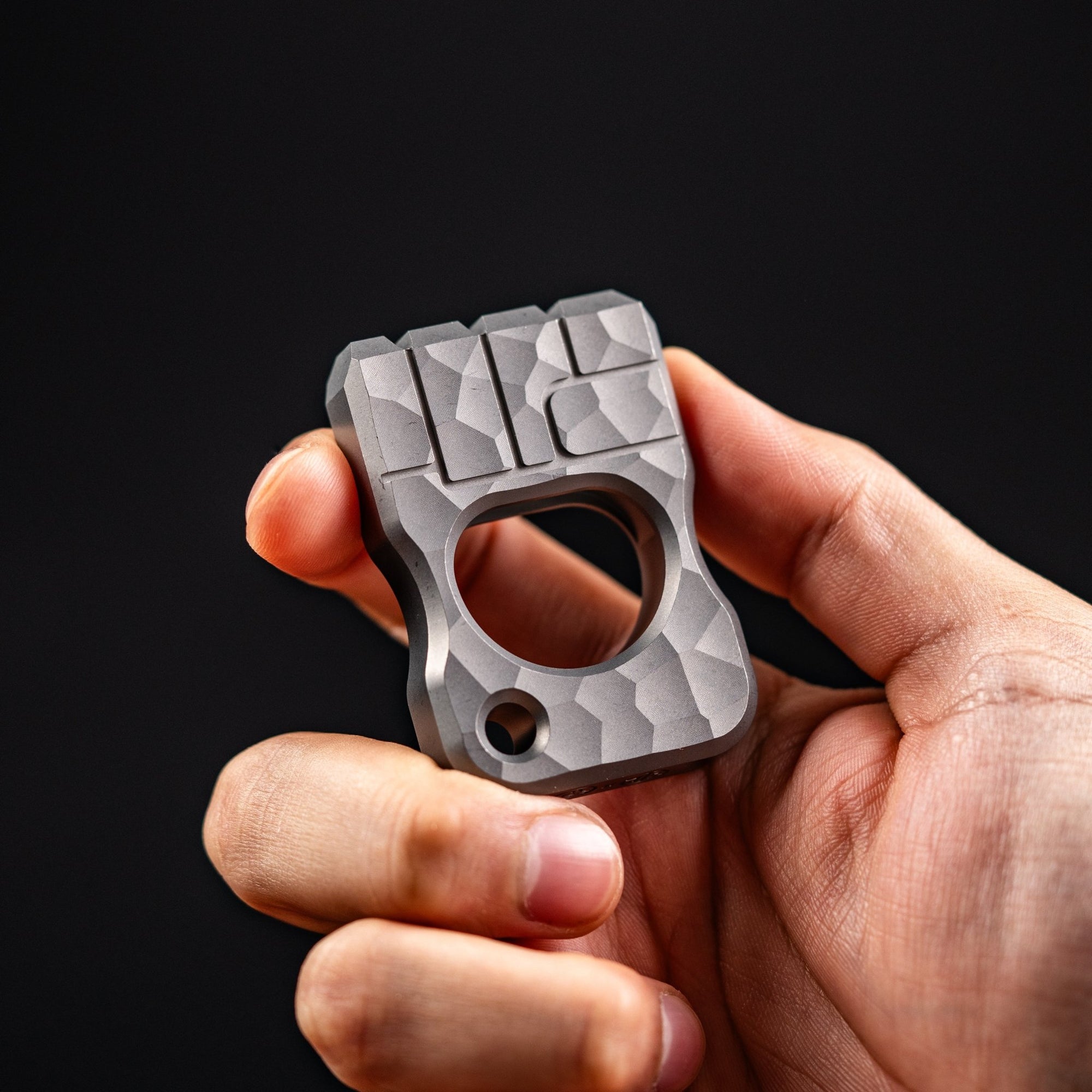 URBAN Fist Bump Bottle Opener - Stonewashed Titanium - URBAN EDC®