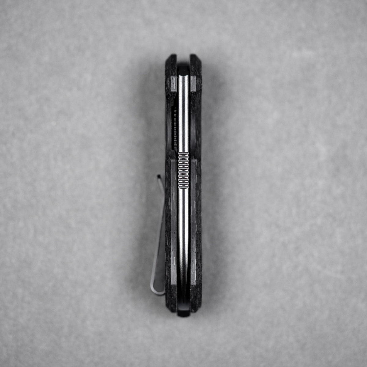 URBAN Jib - Belt Satin DLC Vanax & Marbled Carbon Fiber Linerlock - URBAN EDC®
