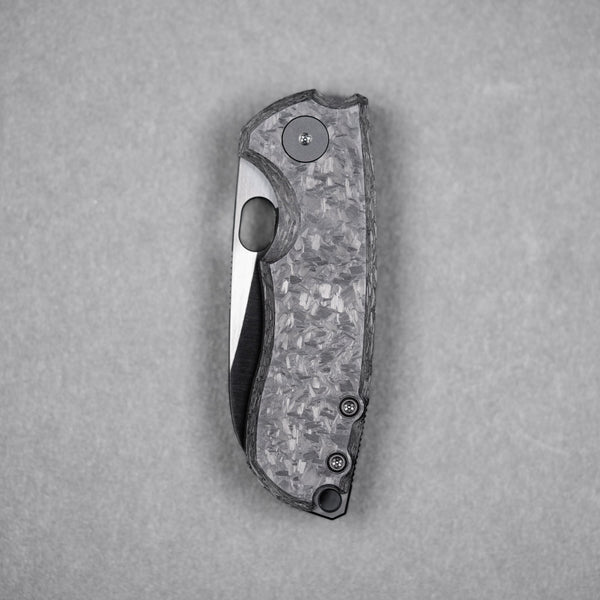 URBAN Jib - Belt Satin DLC Vanax & Marbled Carbon Fiber Linerlock - URBAN EDC®